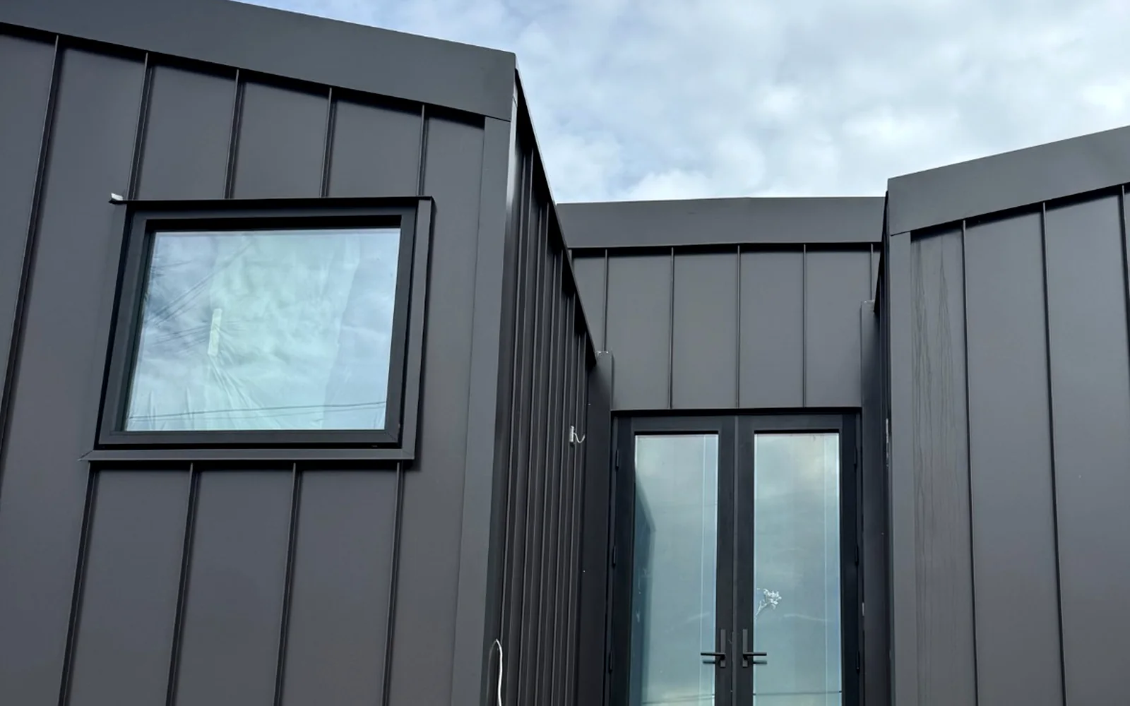 Sky Lane construction exterior